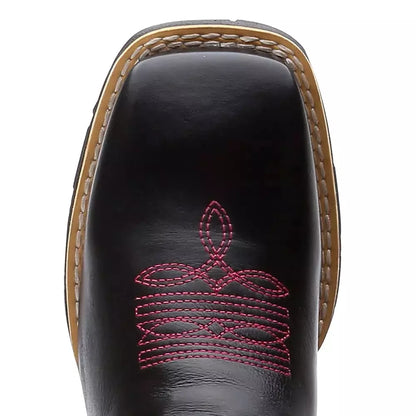 Bota Texana Feminina "Cara de Boi" Rosa - Esporatto